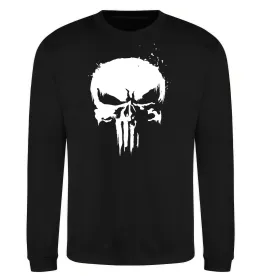 Свитшот Punisher logo Черный фото