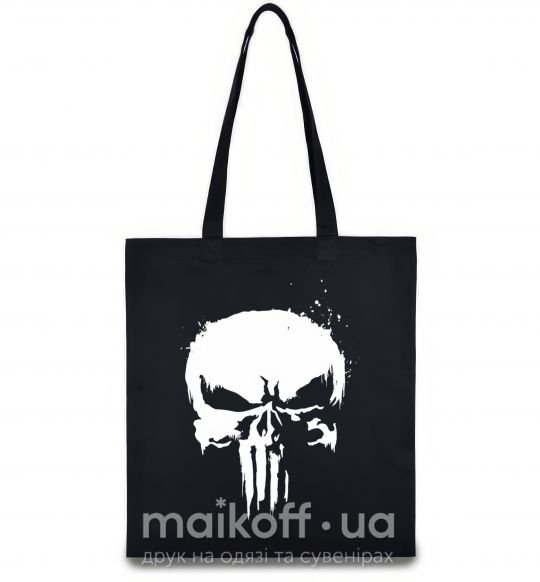 Эко-сумка Punisher logo Черный фото