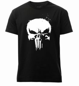 Мужская премиум футболка Punisher logo