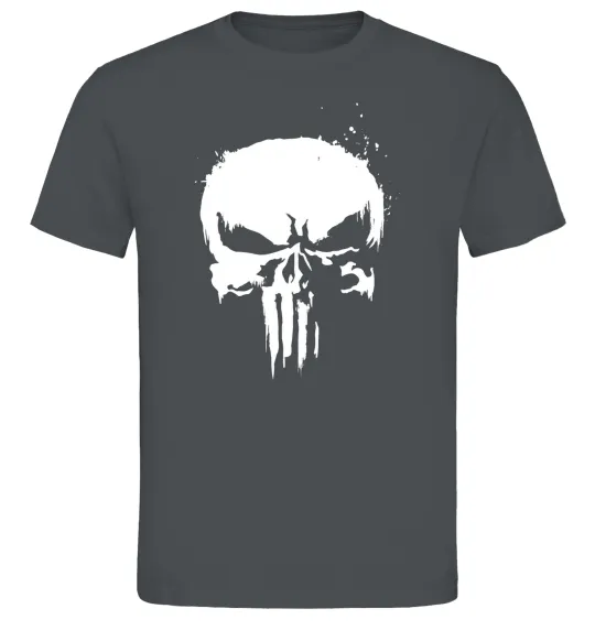 Мужская футболка Punisher logo Графит фото