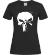 Женская футболка Punisher logo Черный фото