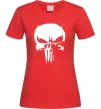 Женская футболка Punisher logo Красный фото