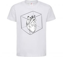 Детская футболка Heart in cube Детская футболка Heart in cube