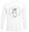 Лонгслів Heart in cube Білий фото