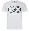 Чоловіча футболка Go Білий фото