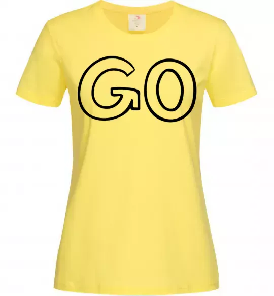 Жіноча футболка Go Лимонний фото