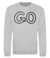 Свитшот Go Серый меланж Свитшот Go Серый меланж фото