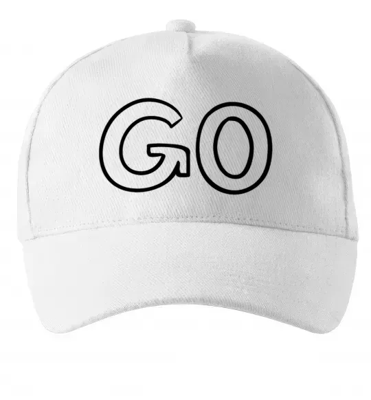 Кепка Go Белый фото