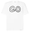 Футболка Оверсайз Go Белый фото