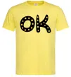 Мужская футболка Ok Лимонный Мужская футболка Ok Лимонный фото