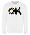 Свитшот Ok Белый фото