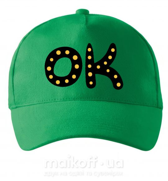 Кепка Ok Зелений фото