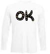 Лонгслів Ok Білий фото