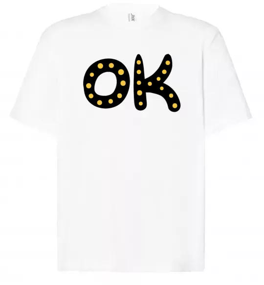 Футболка Оверсайз Ok Белый фото