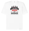 Футболка Оверсайз Сіммейна мафія мама Белый фото