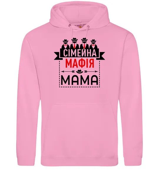 Жіноча толстовка (худі) Сіммейна мафія мама Рожевий фото