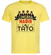 Чоловіча футболка Сімейна мафія тато Лимонний фото