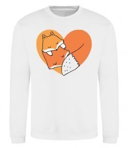 Свитшот Лисички сердце Свитшот Лисички сердце