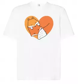 Футболка Оверсайз Сохну по тобі Белый фото