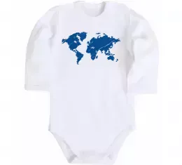 Детский боди Resist plastic Белый фото