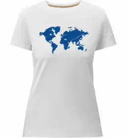 Женская премиум футболка Find the fish Белый фото