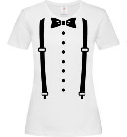 Жіноча футболка Метелик та підтяжки