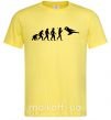 Мужская футболка Эволюция тхэквондо Лимонный фото