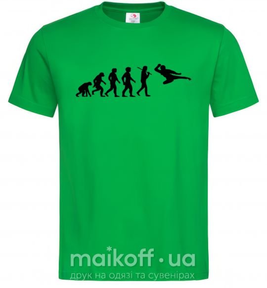 Чоловіча футболка Эволюция тхэквондо Зелений фото