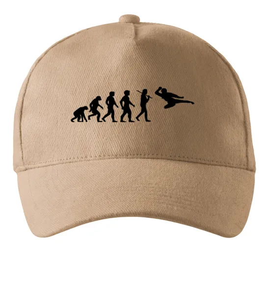 Кепка Еволюція тхеквондо Песочный фото