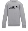 Детский Свитшот Еволюція тхеквондо Серый меланж Детский Свитшот Еволюція тхеквондо Серый меланж фото