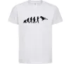 Детская футболка Еволюція тхеквондо Белый фото