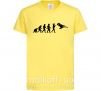 Дитяча футболка Эволюция тхэквондо Лимонний фото