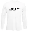 Лонгслив Еволюція тхеквондо Белый Лонгслив Еволюція тхеквондо Белый фото