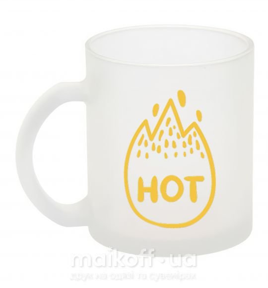 Чашка скляна Hot Фроузен фото