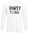 Лонгслів Party time Білий фото