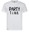 Чоловіча футболка Party time Білий фото