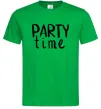 Чоловіча футболка Party time Зелений фото