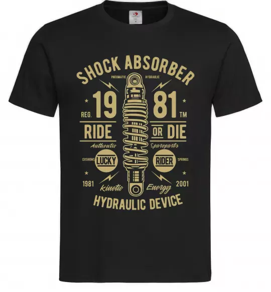 Мужская футболка Shock Absorber Черный фото
