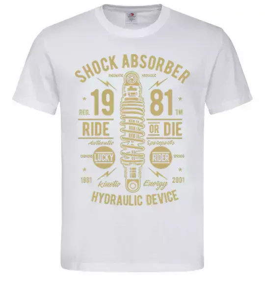 Мужская футболка Shock Absorber Белый фото