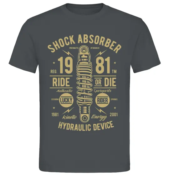 Мужская футболка Shock Absorber Графит фото