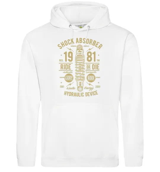 Мужская толстовка (худи) Shock Absorber Белый фото