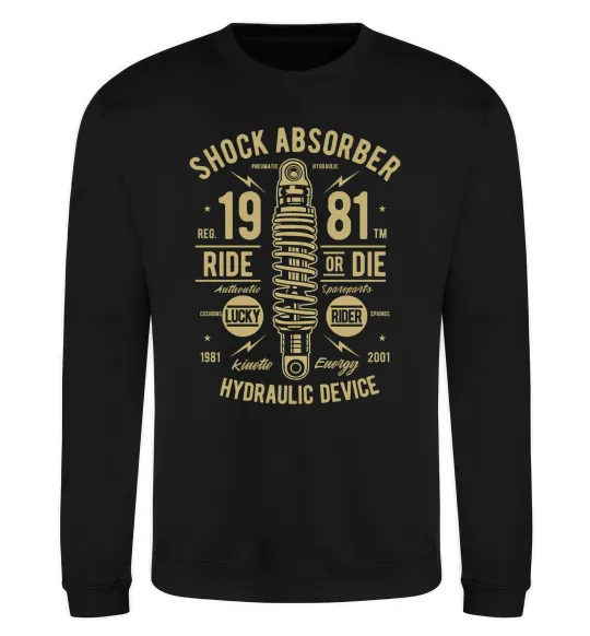 Свитшот Shock Absorber Черный фото