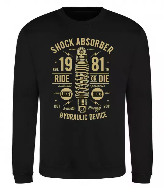 Свитшот Shock Absorber Черный фото