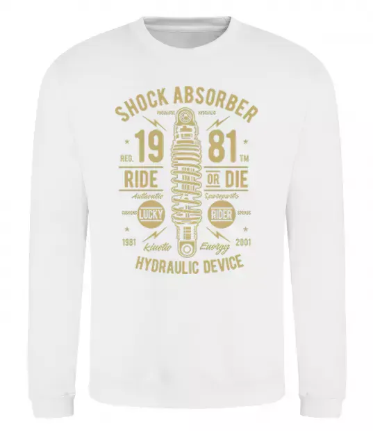 Свитшот Shock Absorber Белый фото