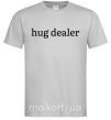 Чоловіча футболка Hug dealer Сірий фото