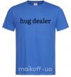Мужская футболка Hug dealer Ярко-синий фото