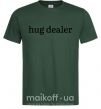 Чоловіча футболка Hug dealer Темно-зелений фото