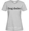 Жіноча футболка Hug dealer Сірий фото