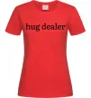 Жіноча футболка Hug dealer Червоний Жіноча футболка Hug dealer Червоний фото