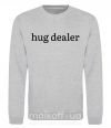 Свитшот Hug dealer Серый меланж фото